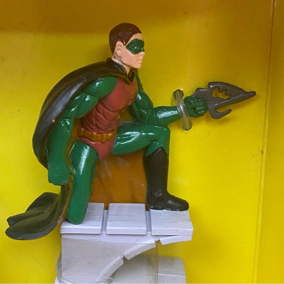 1995 Batman Forever Set of 6 Figures Batman Robin Two-Face Riddler Open Box - Picture 6 of 16